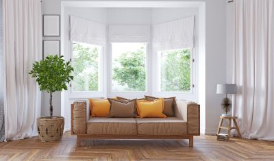 Bay Window with Seating